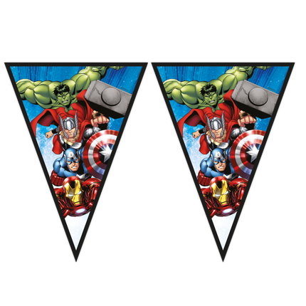 Guirlande d'Avengers 3m