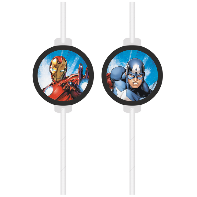 Pailles Avengers 6pcs
