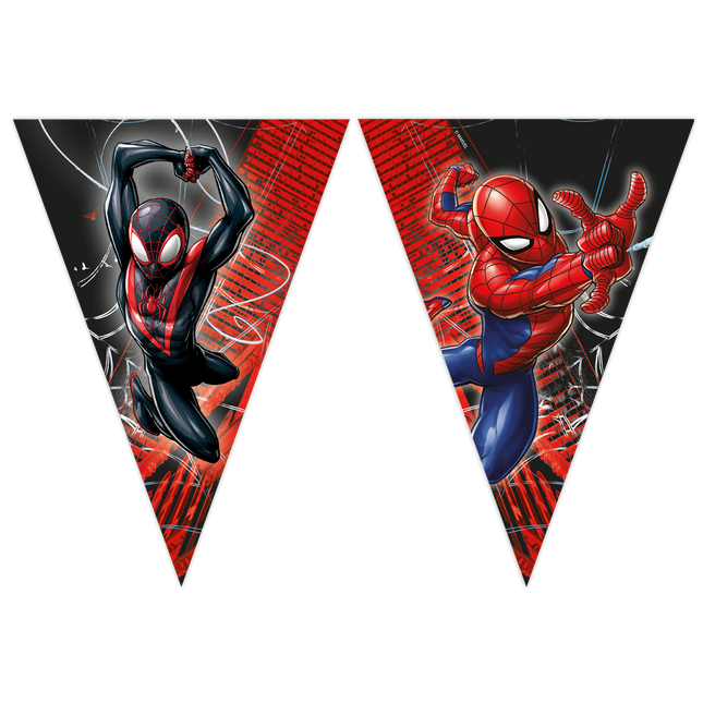 Guirlande Spiderman World Of Webs 2.3m