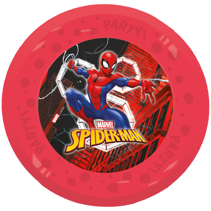 Assiettes Spiderman 21cm 4pcs