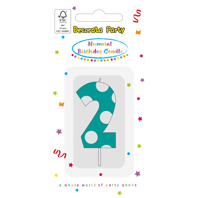 2 ans de bougies bleues