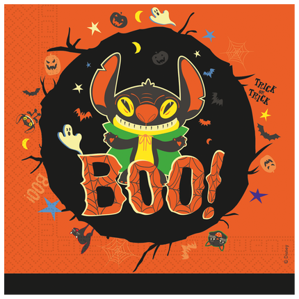 Serviettes à points Halloween 2 couches 33cm 20pcs