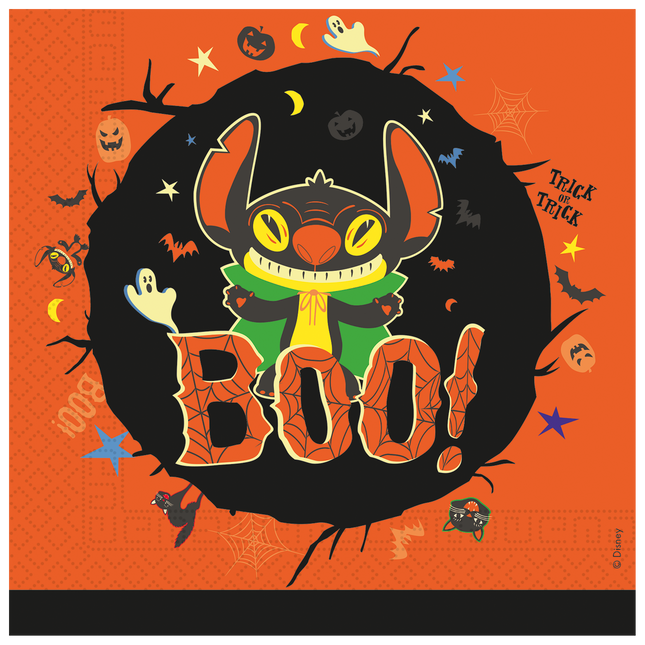 Serviettes à points Halloween 2 couches 33cm 20pcs