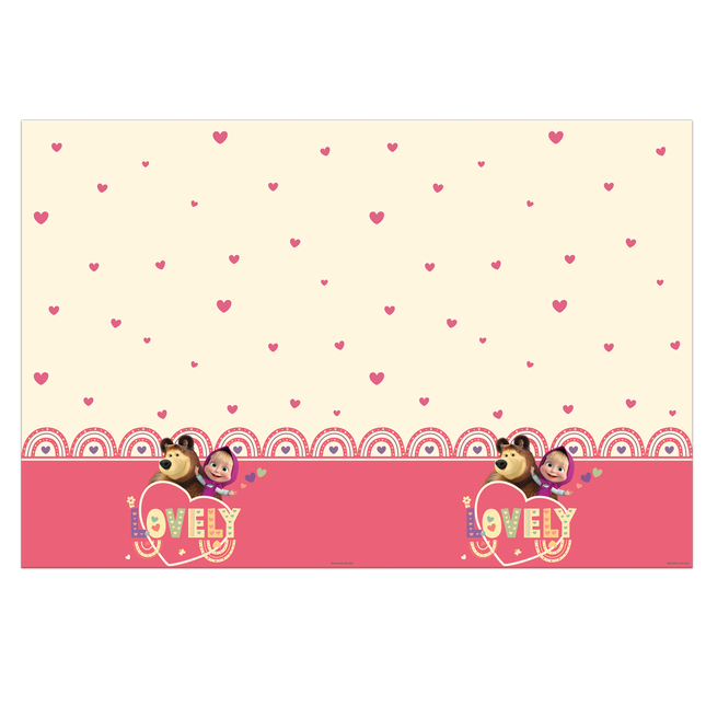 Nappe Masha et l'ours en plastique 1.8m