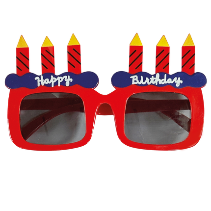 Bougies d'anniversaire en verre