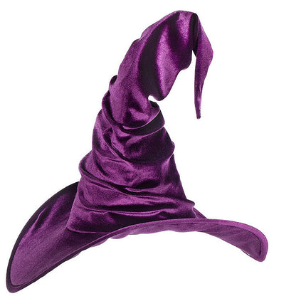 Chapeau de sorcière en velours