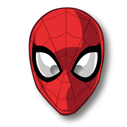 Masque Spiderman World Of Webs 6pcs