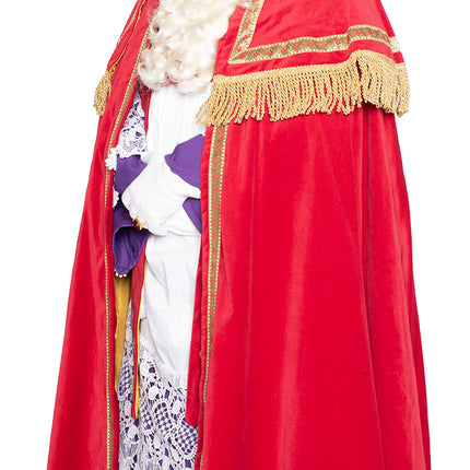 Costume de Sinterklaas complet en velours 4 pièces
