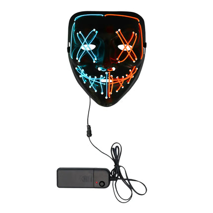 Halloween Masker Smile Led Licht