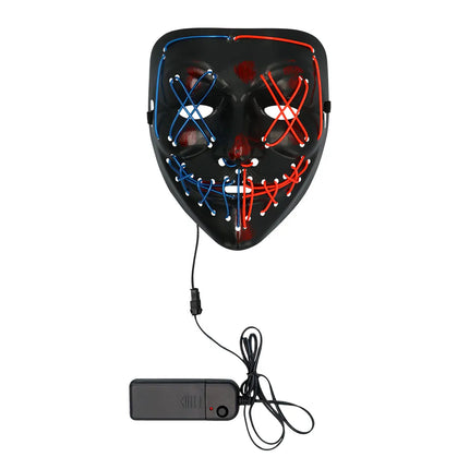 Halloween Masker Smile Led Licht