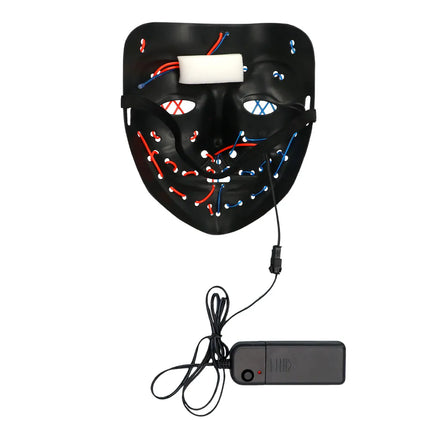 Halloween Masker Smile Led Licht