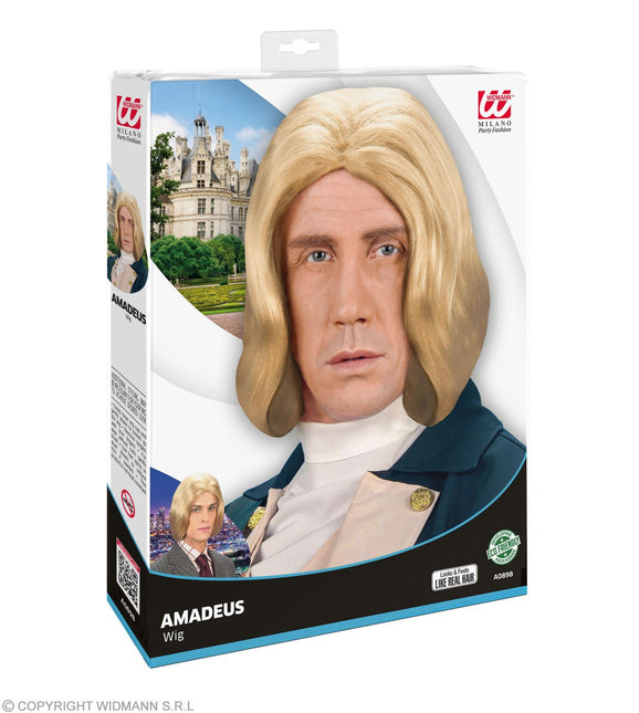 Perruque blonde Lakei