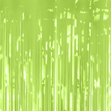 Rideau de porte vert clair