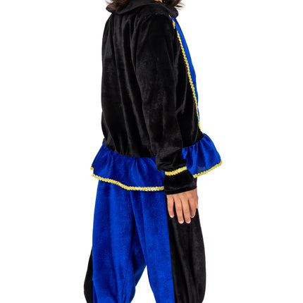 Costume de Piet pour enfant bleu/noir