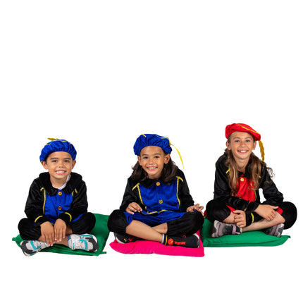 Costume de Piet pour enfant, rouge et noir