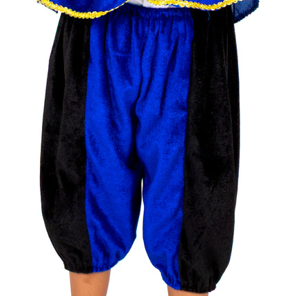 Costume de Piet pour enfant bleu/noir