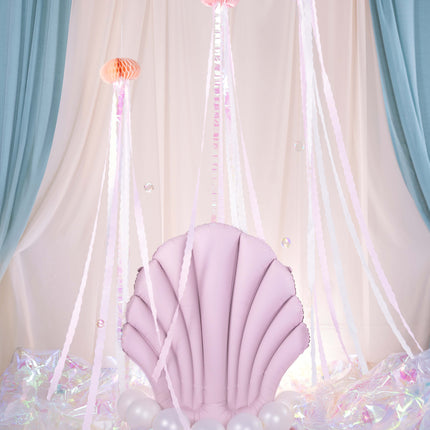 Décoration suspendue holographique Méduse 1,56 m 3 pièces