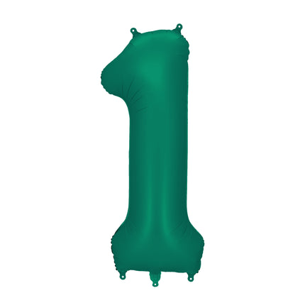 1 an Ballon à figures Vert vide 86cm