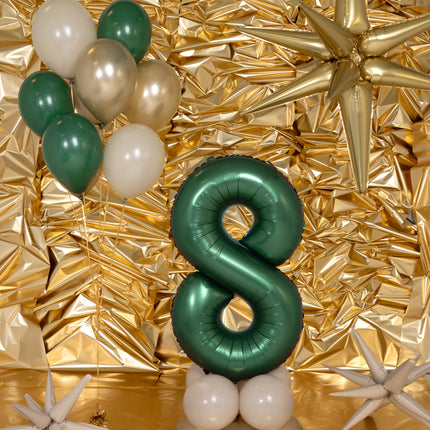 8 Year Figure Balloon Green 86cm