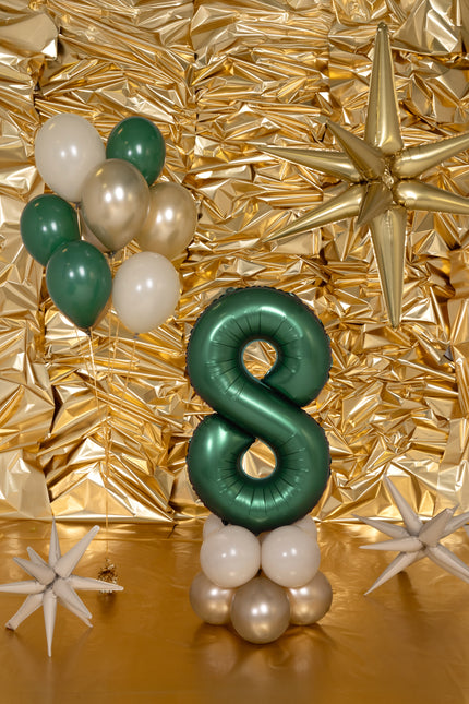 8 Year Figure Balloon Green 86cm
