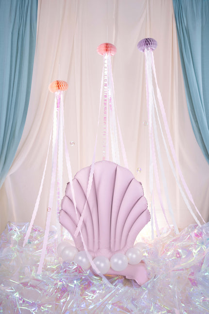 Ballon violet coquille vide 96cm