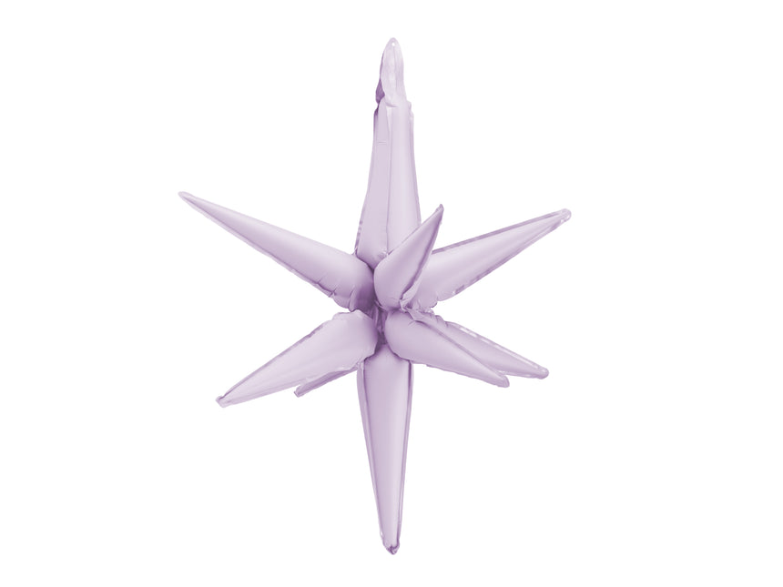 Ballon étoile Étoile violette 70cm