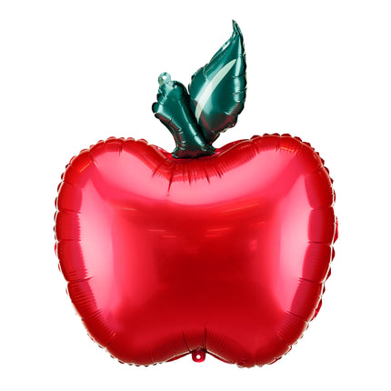 Ballon à l'hélium rouge vert pomme vide 69cm