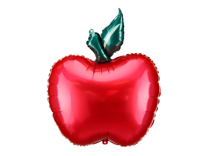 Ballon à l'hélium rouge vert pomme vide 69cm