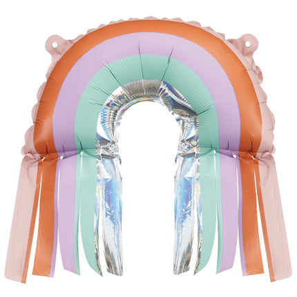 Ballon arc-en-ciel vide 41cm