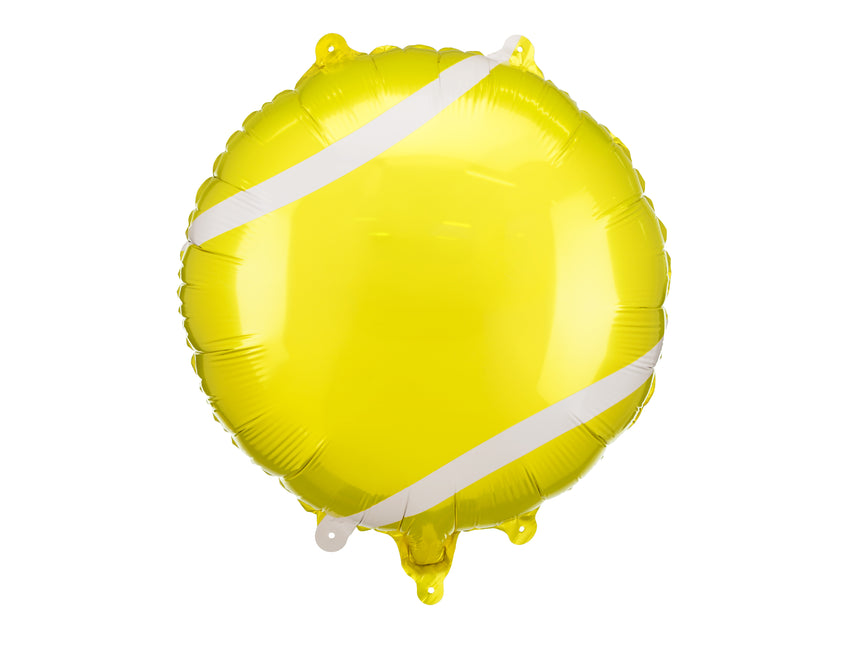 Ballon d'hélium jaune Ballon de tennis vide 35cm