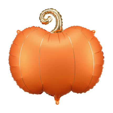 Pumpkin Helium Balloon Orange Empty 62cm