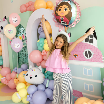 Gabby's Dollhouse Ballon de baudruche avec volants, 52x52 cm