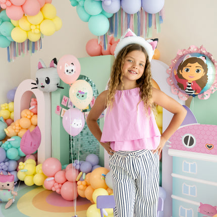 Gabby's Dollhouse Ballon de baudruche avec volants, 52x52 cm