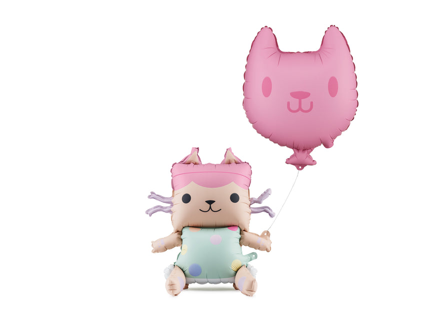 Baby Box & Ballons de baudruche pour chats, 43x46 cm et 35x37 cm