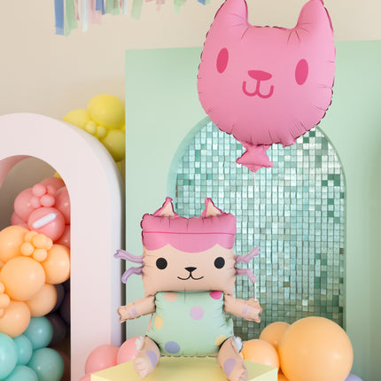 Baby Box & Ballons de baudruche pour chats, 43x46 cm et 35x37 cm