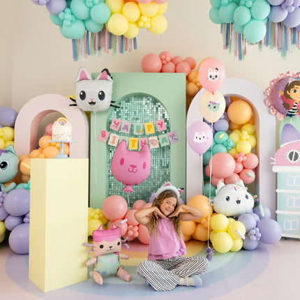 Baby Box & Ballons de baudruche pour chats, 43x46 cm et 35x37 cm