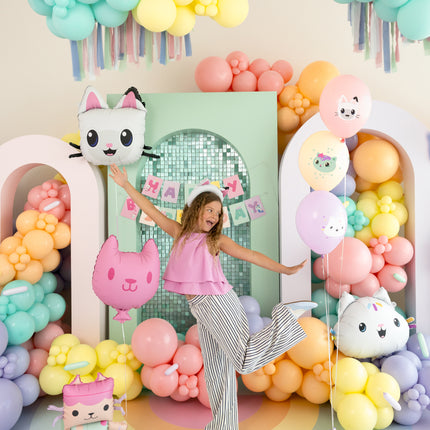 Ballon de baudruche Pandy Paws, 65x57 cm