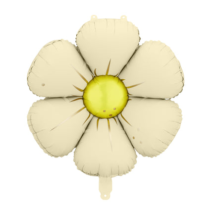 Ballon à hélium en forme de fleur Beige vide 65cm 4pcs