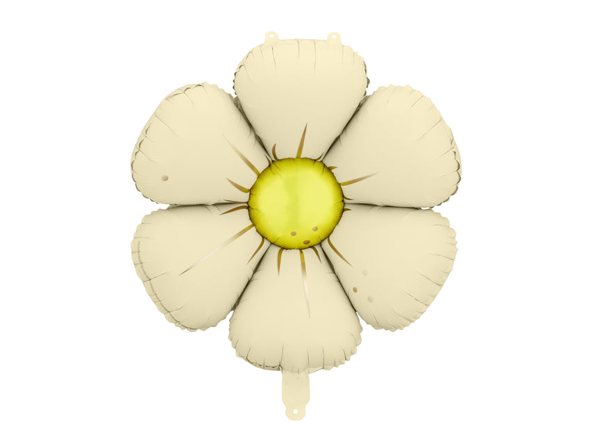 Ballon à hélium en forme de fleur Beige vide 65cm 4pcs