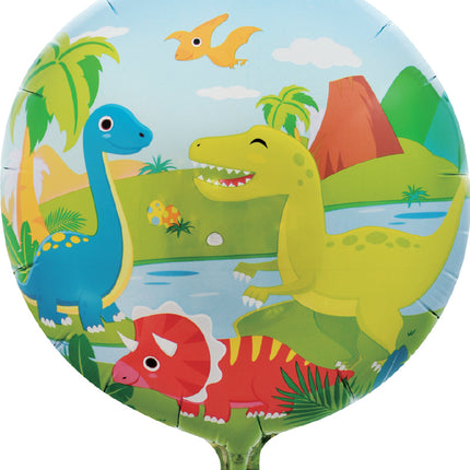 Ballon à l'hélium Dinosaure Monde Dino Vide 45cm