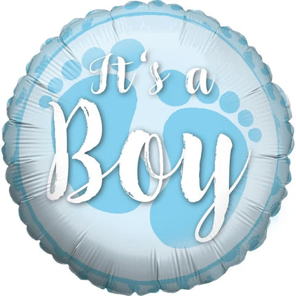 Ballon à l'hélium « It's a Boy » vide, 45 cm