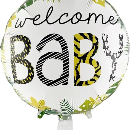 Ballon à l'hélium pour bébé « Jungle » vide, 45 cm