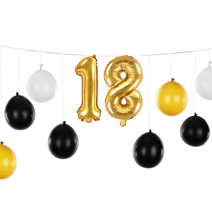 Guirlande de ballons 18 ans 2.6m