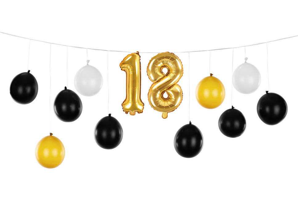 Guirlande de ballons 18 ans 2.6m
