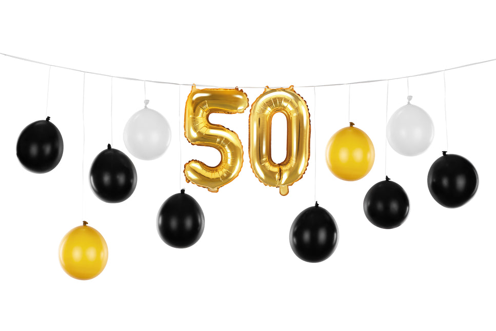 Guirlande de ballons 50 ans 2.6m