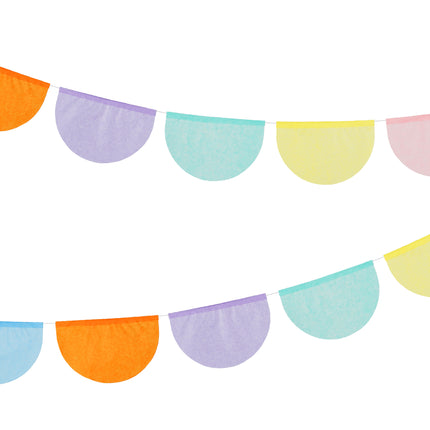 Guirlande colorée 3m