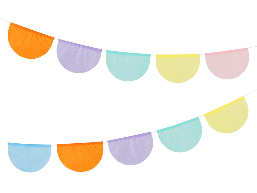 Guirlande colorée 3m
