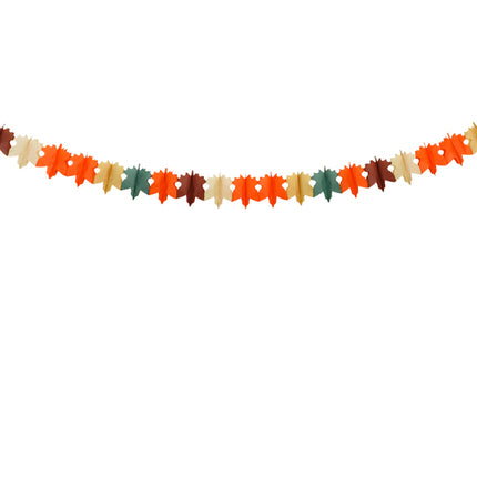 Guirlande de feuilles automne 3m