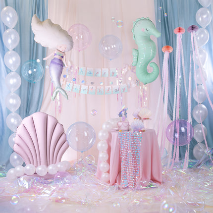 Guirlande Joyeux Anniversaire Sirène 1.3m