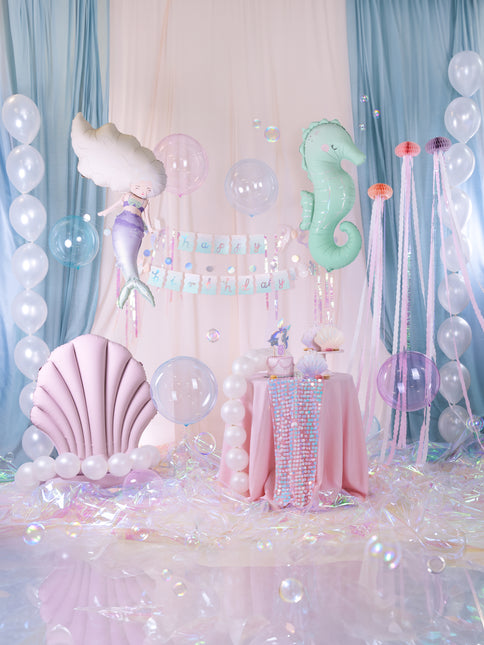 Guirlande Joyeux Anniversaire Sirène 1.3m